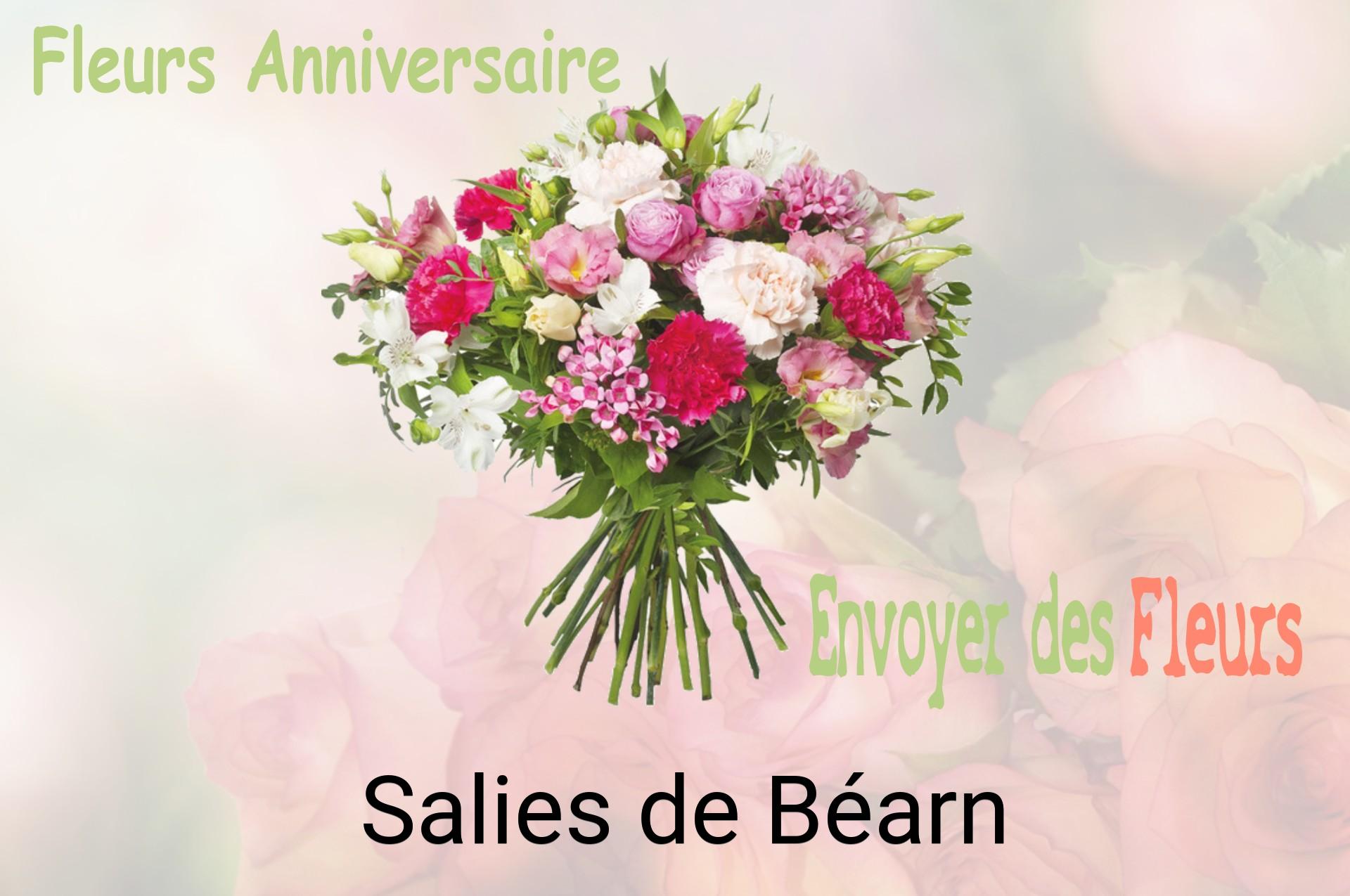 Bouquet de fleurs d’anniversaire livré à Salies-de-Béarn